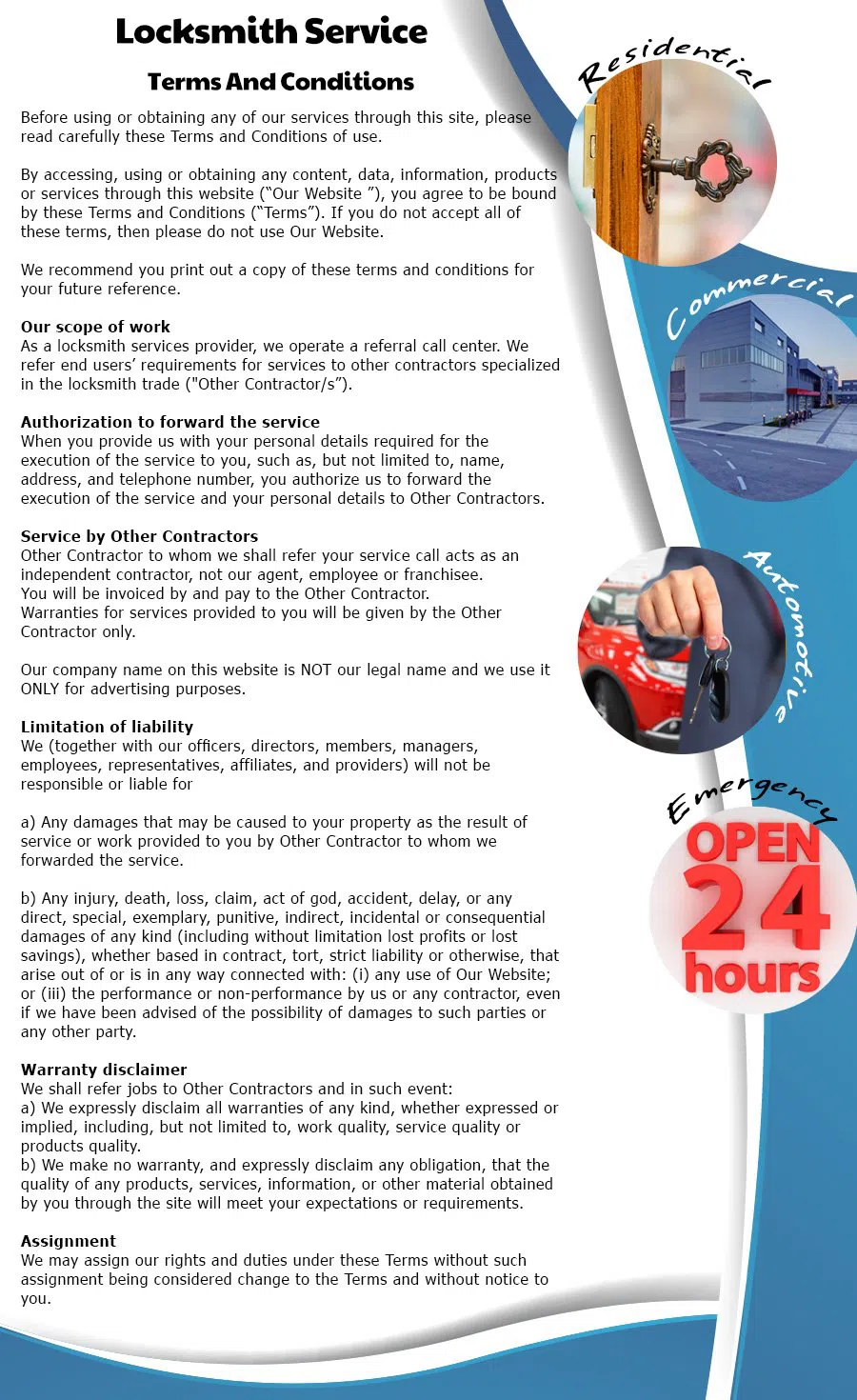 Community Locksmith Store Broadview Heights, OH 440-387-5899 - terms-ls